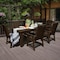 Highwood Usa Weatherly 7pc Rectangular Outdoor Patio Furniture Dining Set 84 x 42 AD-ST7WL1CO5AA-ACE - alternate 3